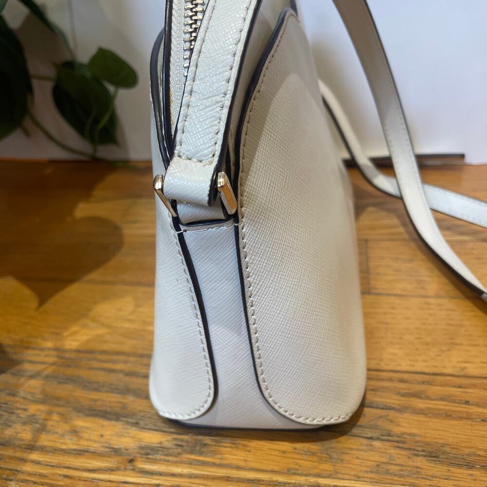 Kate Spade Payton Dome Crossbody in Saffiano leather Beige - Picture 4 of 14